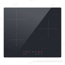 HOB Induction Hob مع 3 مناطق مع دفعة